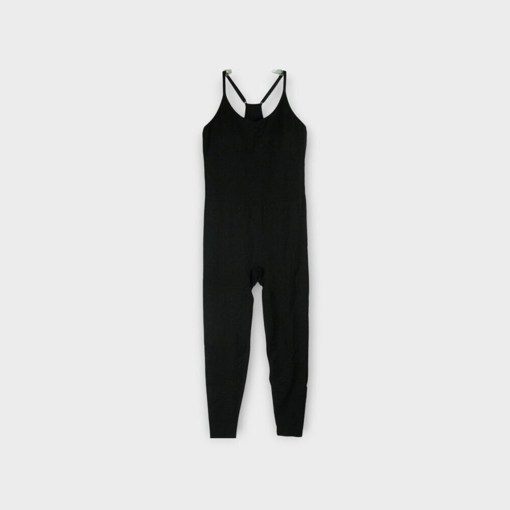 Pink Victoria's Secret Seamless Workout Onsie Jumpsuit Size Medium Long - Picture 1 of 12